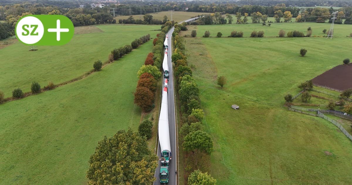 Wind turbine transport in Groitzsch can continue