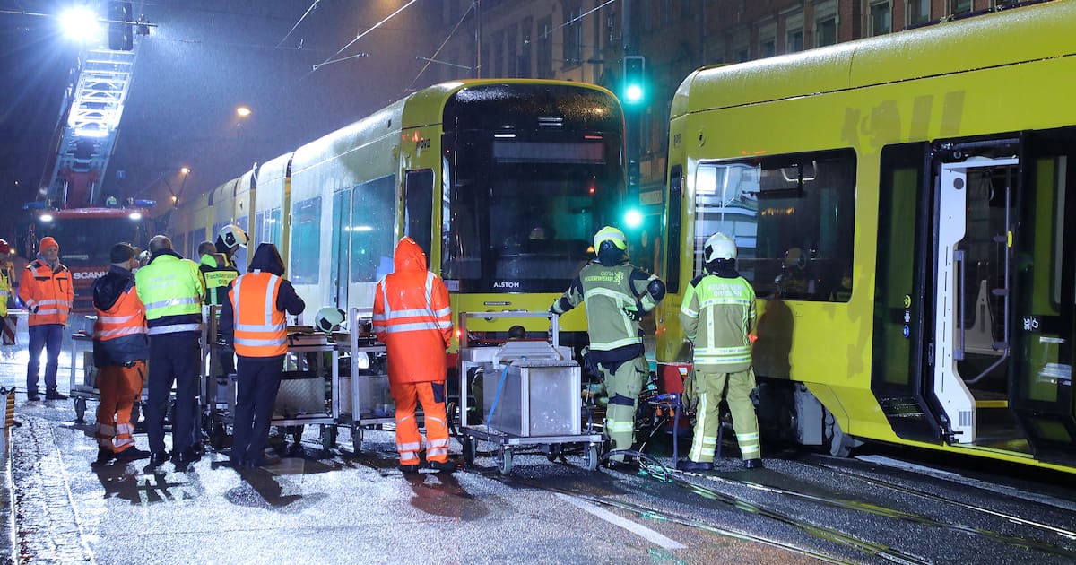 Dresden: Six injured after collision between two trams – 100 ...