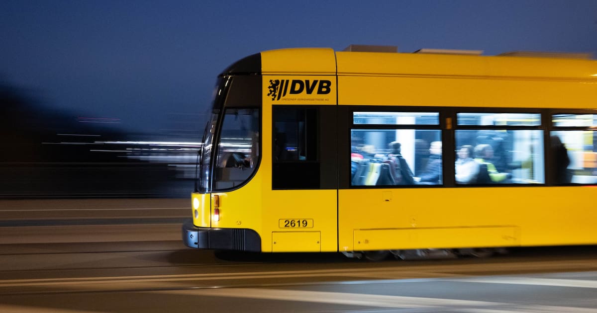 DVB lines in Dresden are being diverted: Track work at the Großer Garten