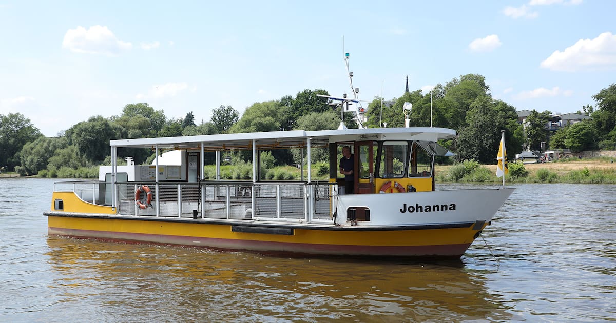 Ferry in Dresden: Johannstadt ferry resumes operations