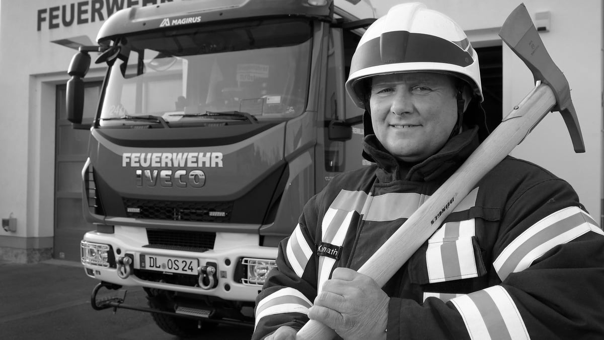 Feuerwehr in Jahnatal trauert um Gemeindewehrleiter Tom Kunath